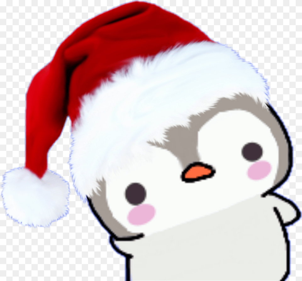 Christmas Penguin Happychristmas Cartoon, Plush, Toy, Baby, Person Free Png Download