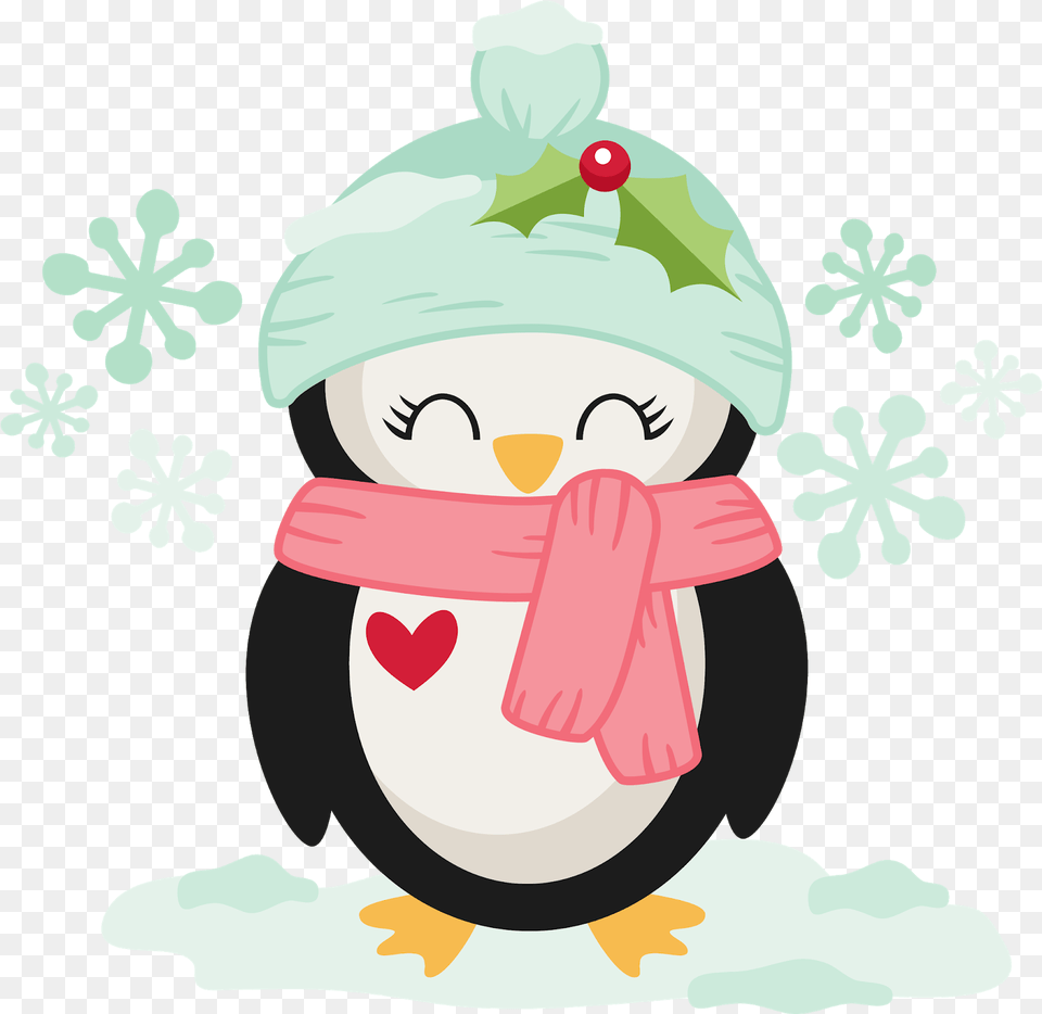 Christmas Penguin Winter Cute Wallpaper Iphone Christmas Penguin, Outdoors, Nature, Snow, Snowman Free Png