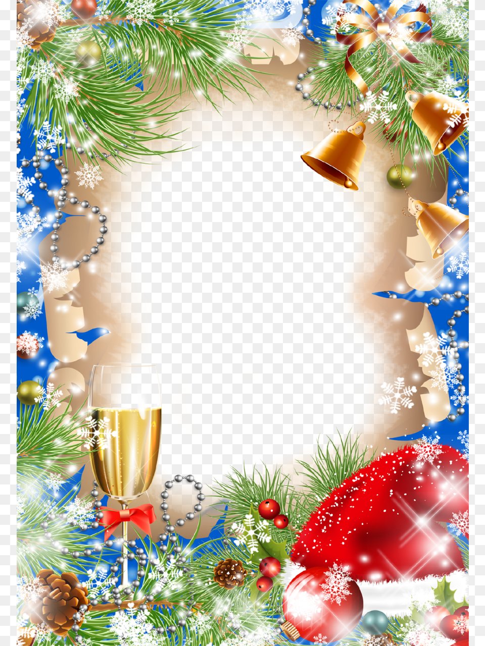 Christmas Photo Frame Happy Holidays Happy Holidays Picture Frames, Baby, Person, Face, Head Free Png