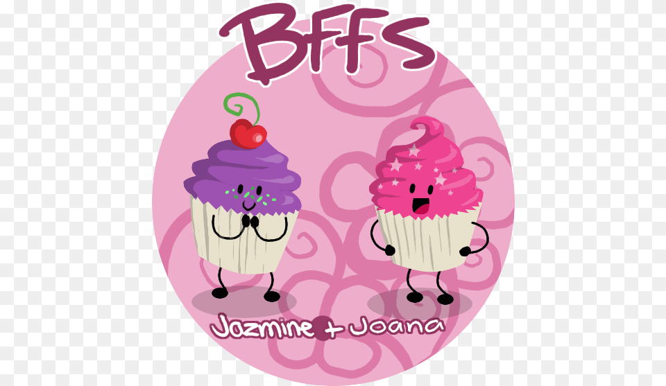 Christmas Pic Drawing Bff, Cake, Cream, Cupcake, Dessert Free Transparent Png