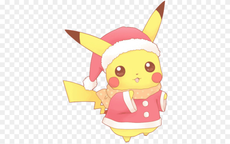 Christmas Pikachu Psd Official Psds Pikachu, Plush, Toy, Animal, Fish Free Transparent Png