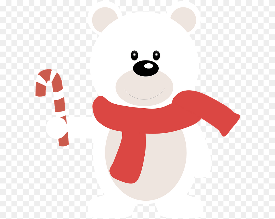 Christmas Polar Bear Clipart, Animal, Mammal, Wildlife Free Transparent Png