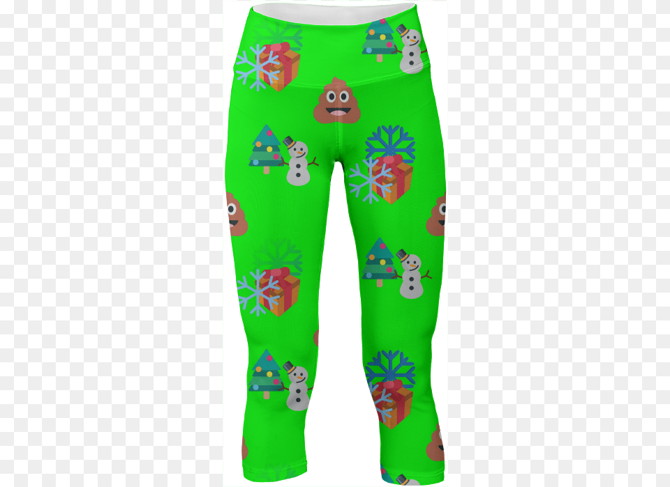 Christmas Poop Emoji Yoga Leggings Pants 65 Christmas Poop Emoji Throw Blanket, Clothing Free Png Download