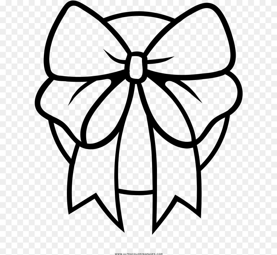 Christmas Present Coloring, Gray Png