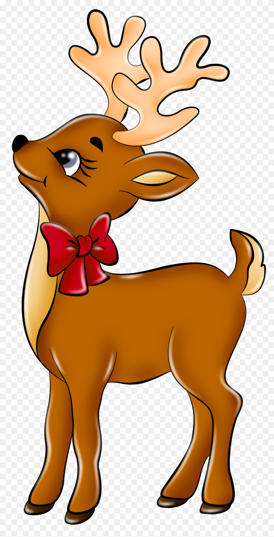 Christmas Printing, Animal, Deer, Mammal, Wildlife Free Transparent Png