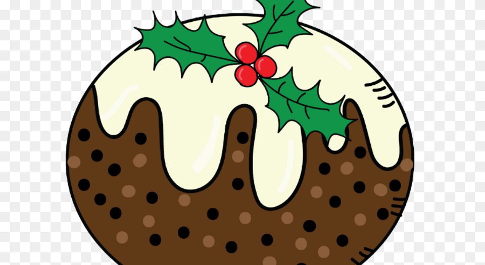 Christmas Pudding, Food, Sweets, Cream, Dessert Free Transparent Png