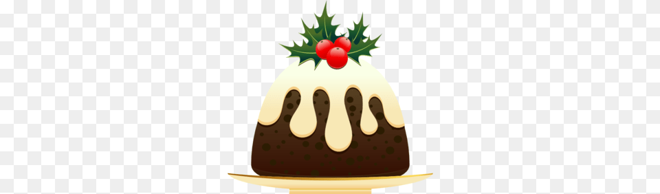 Christmas Pudding Clip Art, Food, Sweets, Dessert, Cake Png Image