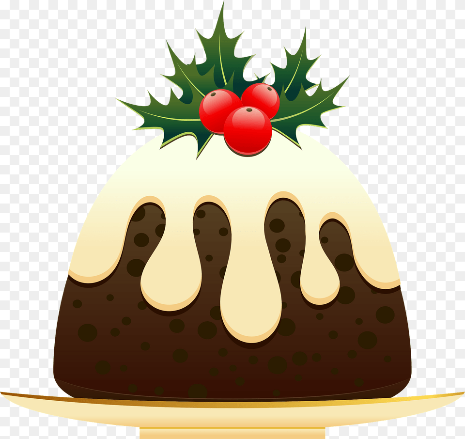 Christmas Pudding Clipart, Food, Sweets, Food Presentation, Cake Free Png
