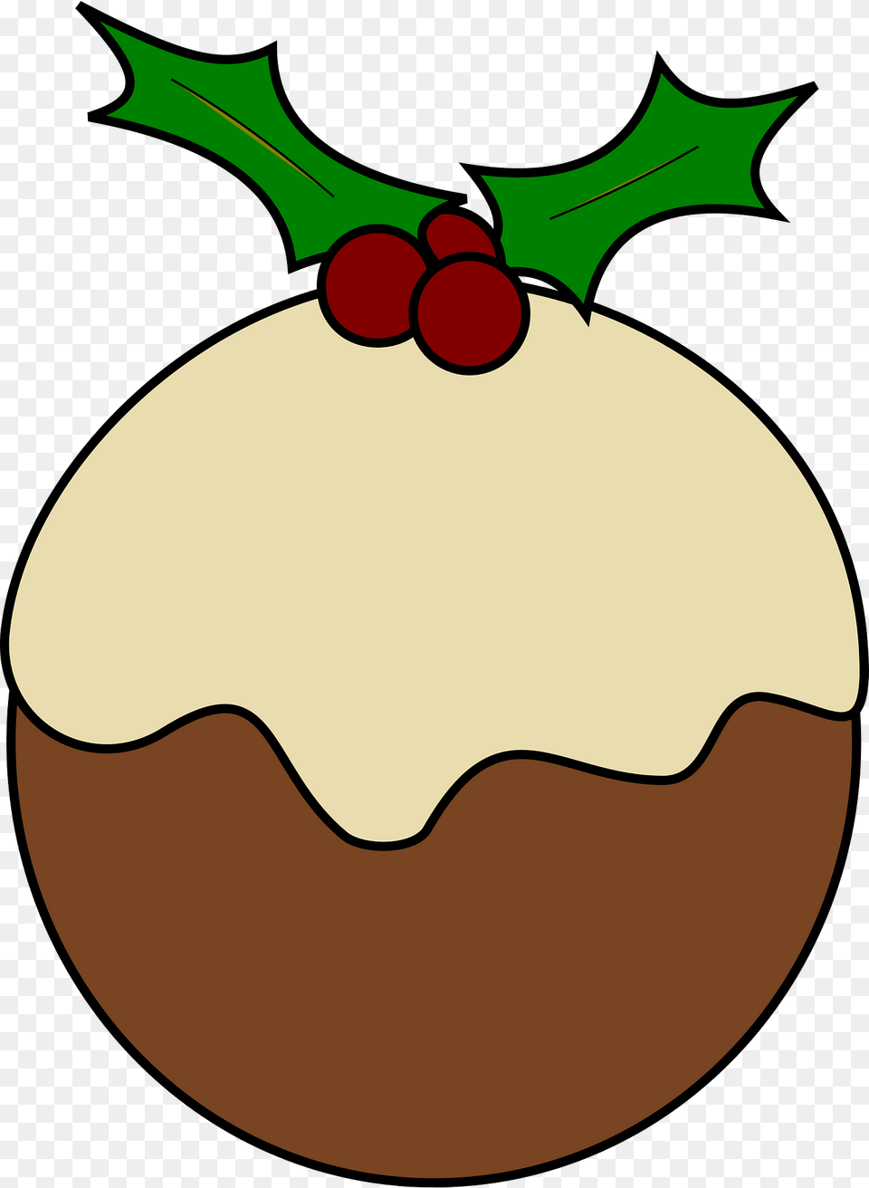 Christmas Pudding Clipart, Food, Fruit, Plant, Produce Free Png