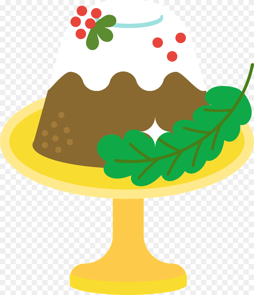 Christmas Pudding Clipart, Cream, Dessert, Food, Ice Cream Free Png Download