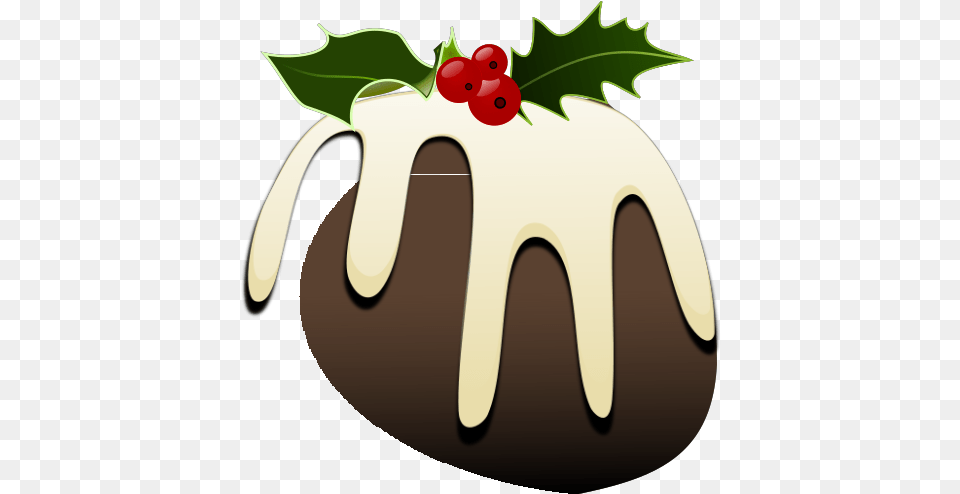 Christmas Pudding Svg Clip Arts Download Download Clip Art Christmas Food Clipart, Cream, Dessert, Icing, Smoke Pipe Free Transparent Png