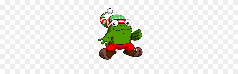 Christmas Quiggle, Amphibian, Animal, Frog, Wildlife Free Png