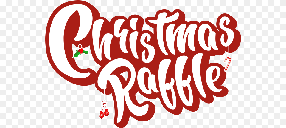 Christmas Raffle Website Logo Christmas Raffle, Text Free Png