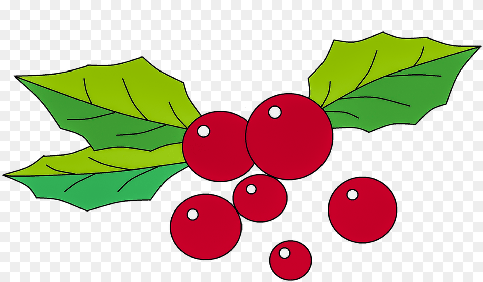 Christmas Red Berries, Food, Fruit, Plant, Produce Png