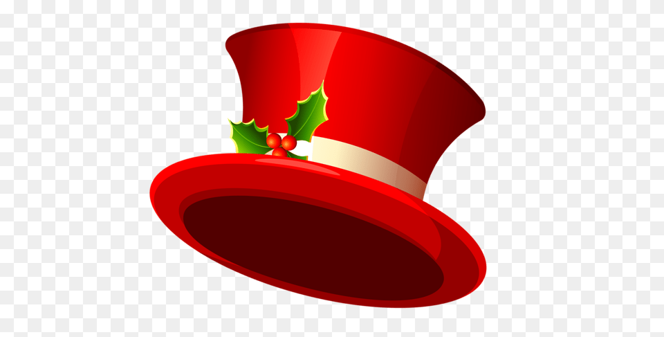 Christmas Red Top Hat Clip Art Clip Art, Clothing, Jar Free Transparent Png