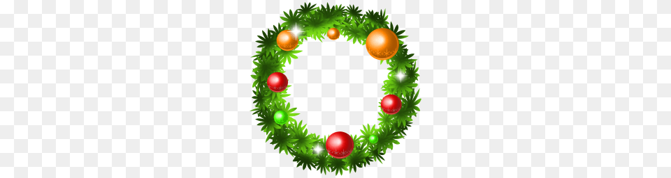 Christmas Reef, Wreath, Green Free Transparent Png