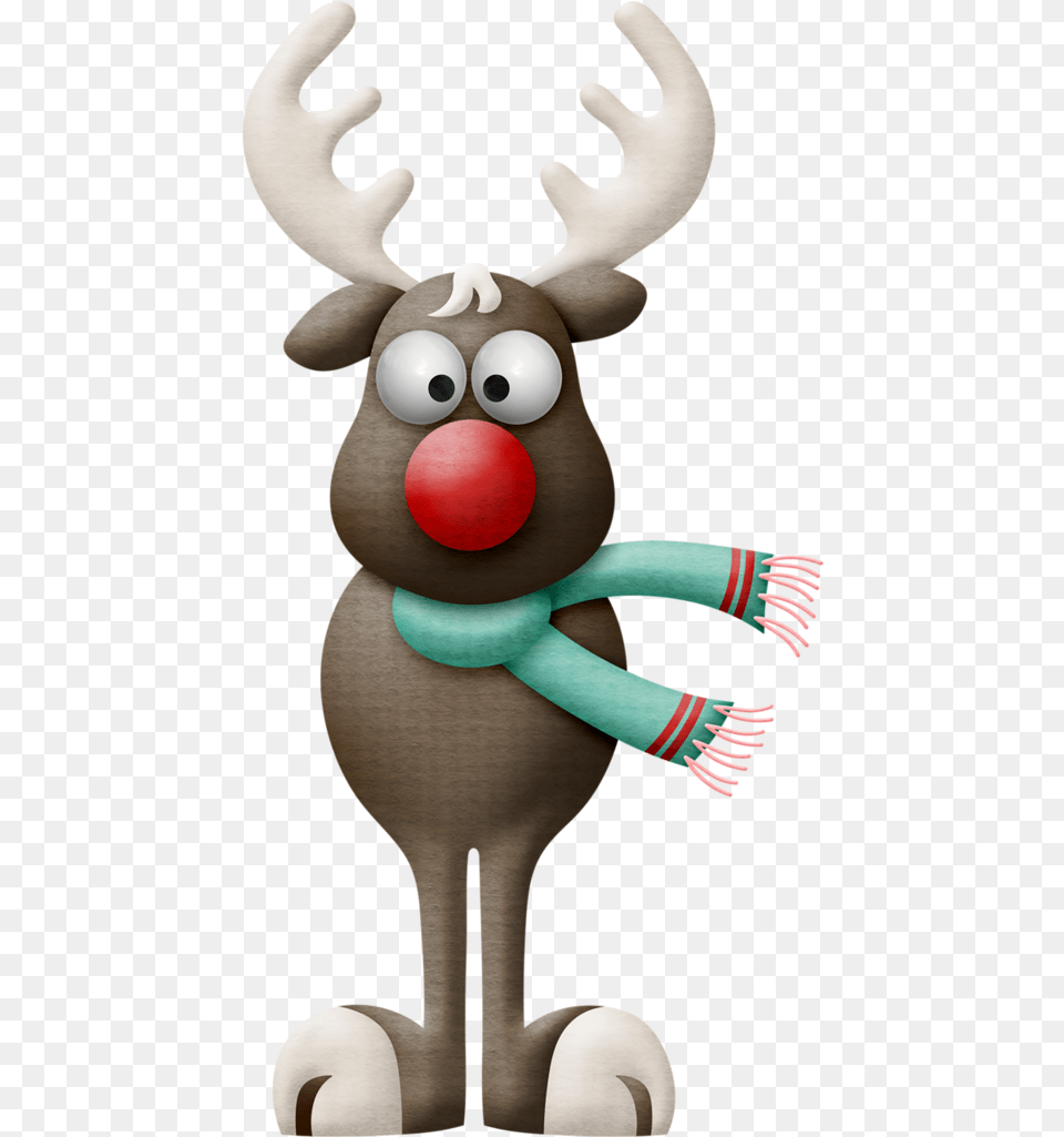 Christmas Reindeer Christmas Cartoon Animals Clipart Christmas Day, Animal, Deer, Mammal, Wildlife Png Image