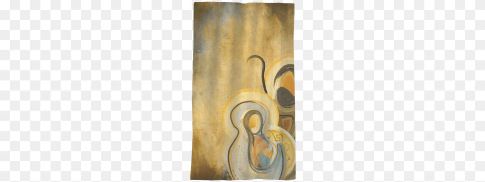 Christmas Religious Nativity Scene Holy Family Abstract Christmas Day, Art, Canvas, Modern Art, Painting Free Png Download