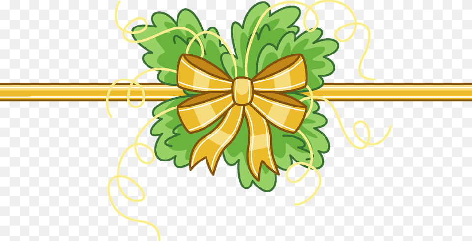 Christmas Ribbon Clipart, Art, Floral Design, Graphics, Pattern Png Image