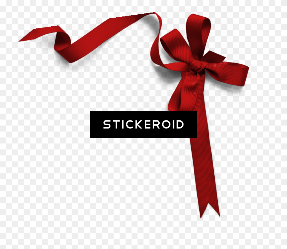 Christmas Ribbon Ribbon, Clothing, Coat, Gift Free Transparent Png