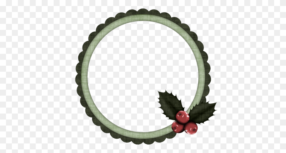 Christmas Round Frame Clip Art Clip Art, Food, Fruit, Plant, Produce Free Png