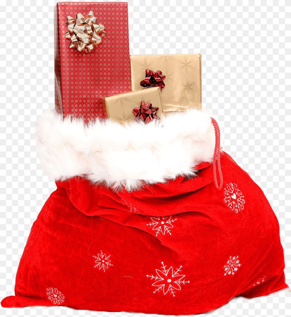 Christmas Sack With Gifts Image Christmas Gift, Furniture Free Transparent Png
