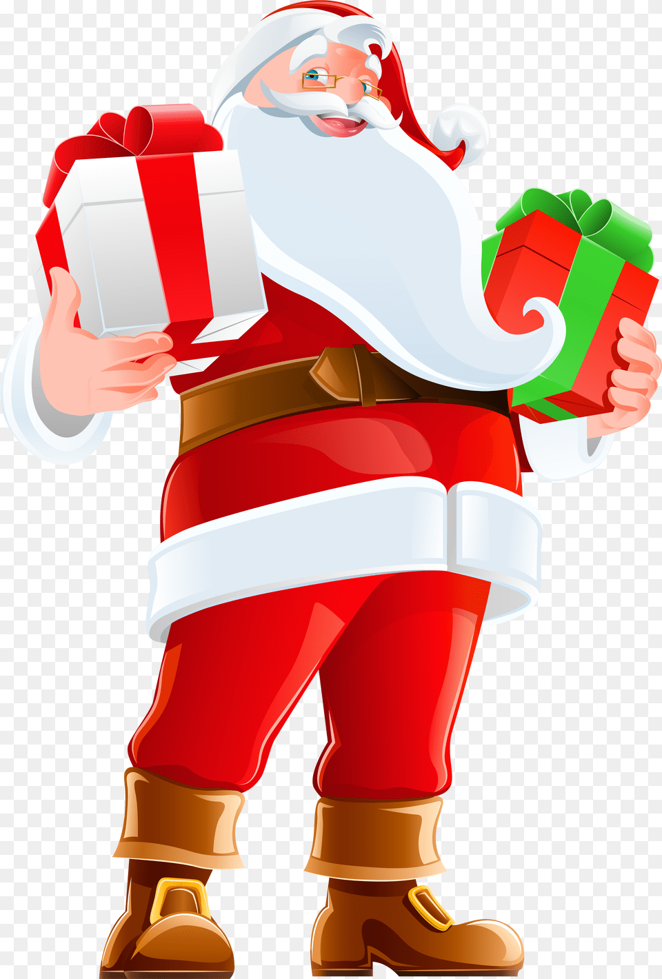 Christmas Santa Cartoon, Clothing, Costume, Person, Elf Png