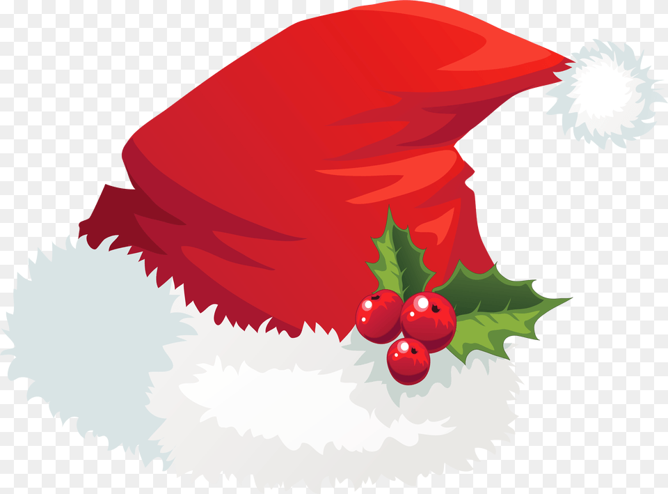 Christmas Santa Claus Hat Mistletoe Clip Arts, Leaf, Plant, Art, Graphics Png