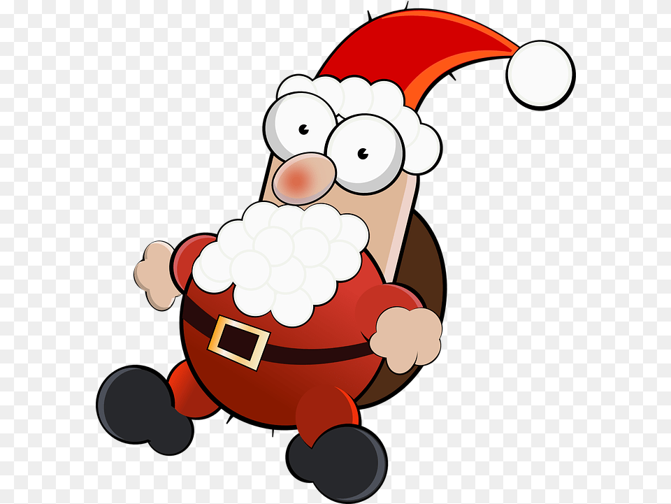 Christmas Santa Face Picture Arts Funny Santa, Dynamite, Weapon Png