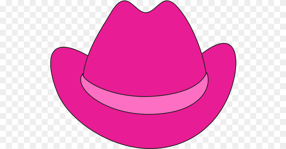 Christmas Santa Hat Clipart Clip Art Bay Pink Cowboy Hat Clipart, Clothing, Cowboy Hat Free Png