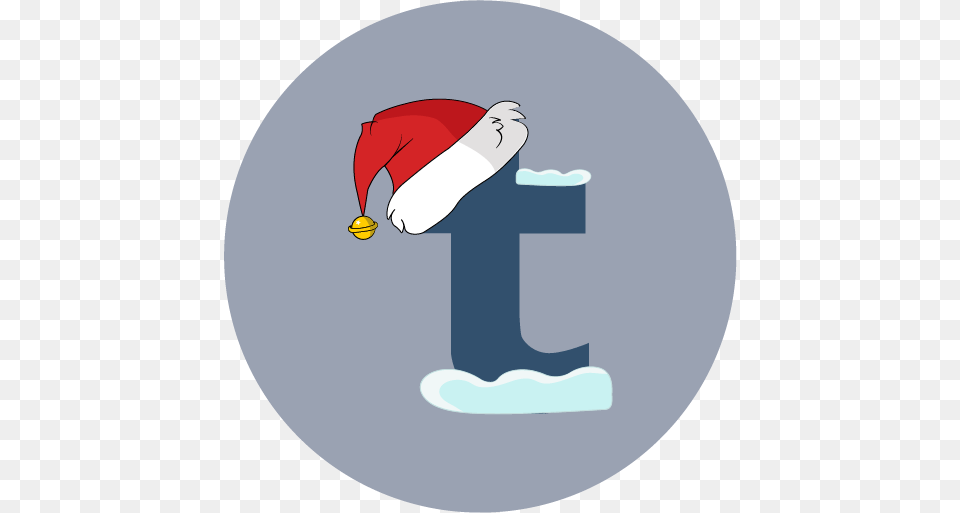 Christmas Santa Hat Snow Tumblr Icon Png