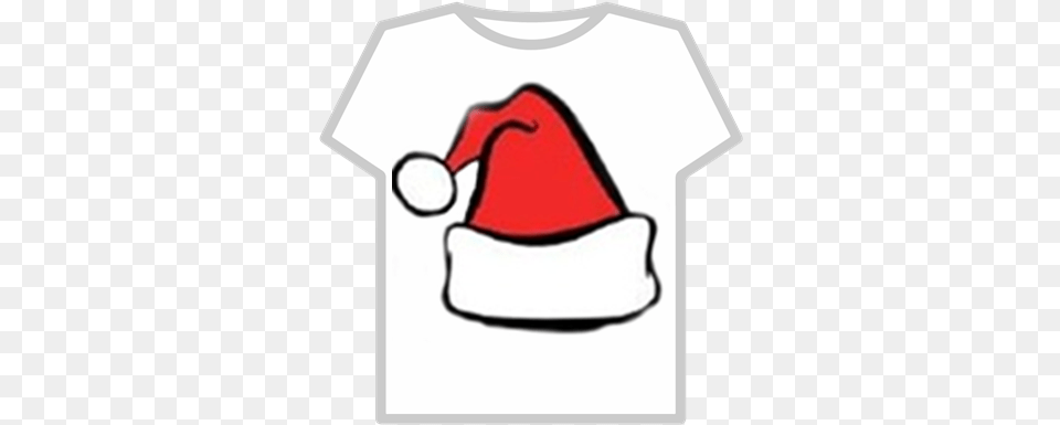 Christmas Santa Hat Transparent Roblox Roblox Gold Marshmello Shirt, Clothing, T-shirt, Device, Appliance Png