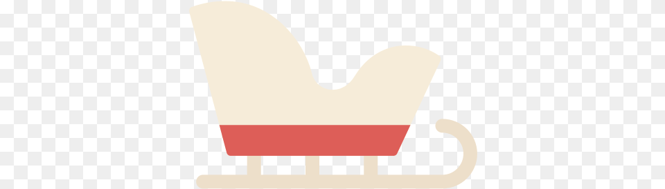 Christmas Santa Sleigh Winter Icon Horizontal, Furniture, Smoke Pipe Free Png