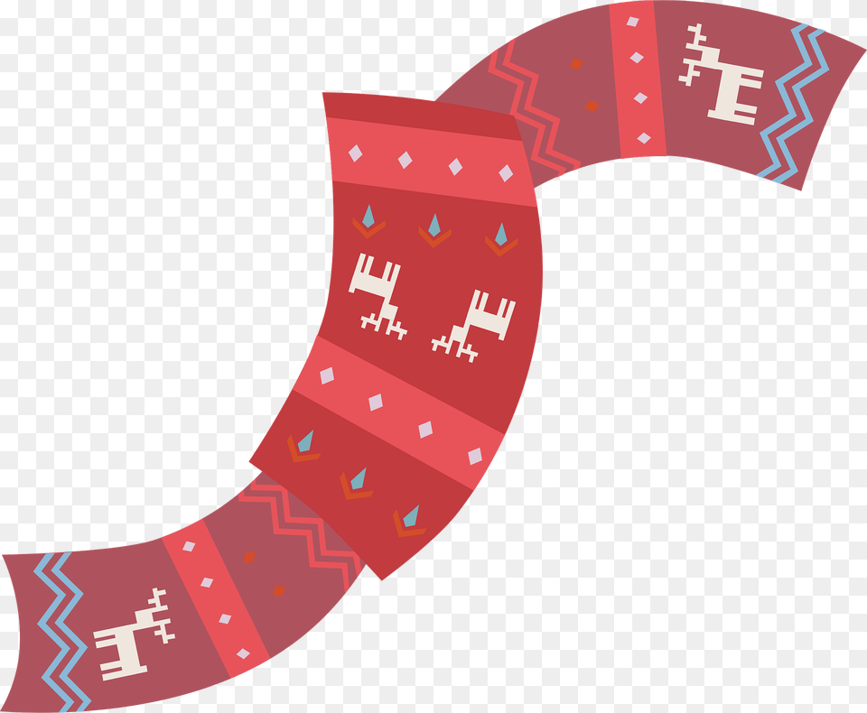 Christmas Scarf Clipart, Dynamite, Weapon, Clothing, Hosiery Free Png