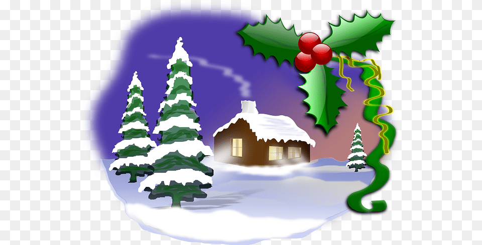 Christmas Scene Clip Art, Tree, Plant, Christmas Decorations, Festival Png