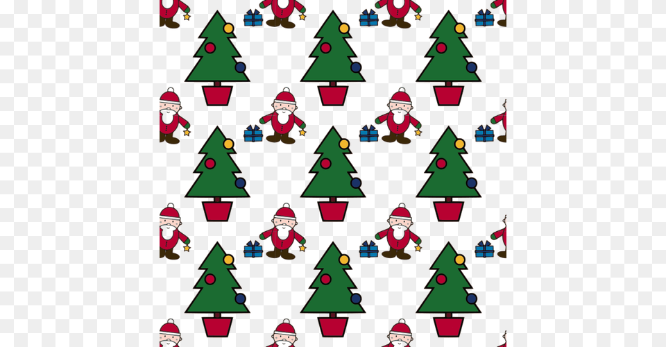 Christmas Scene Seamless Pattern, Baby, Person, Christmas Decorations, Festival Png Image