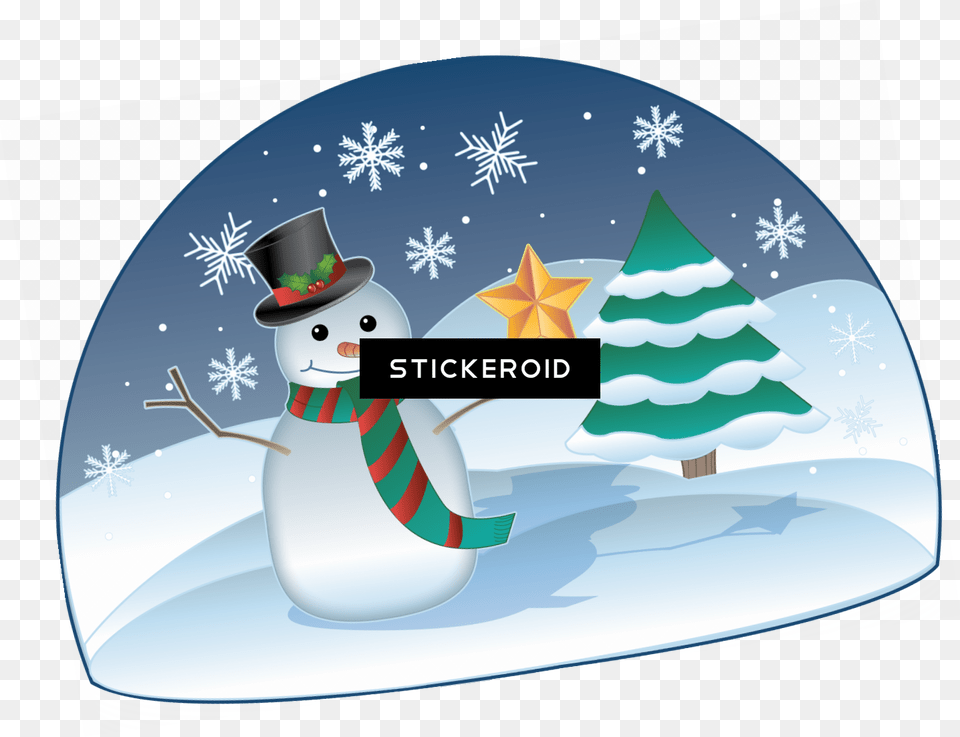 Christmas Scenes Winter Scenes Clip Art, Nature, Outdoors, Snow, Clothing Free Png Download