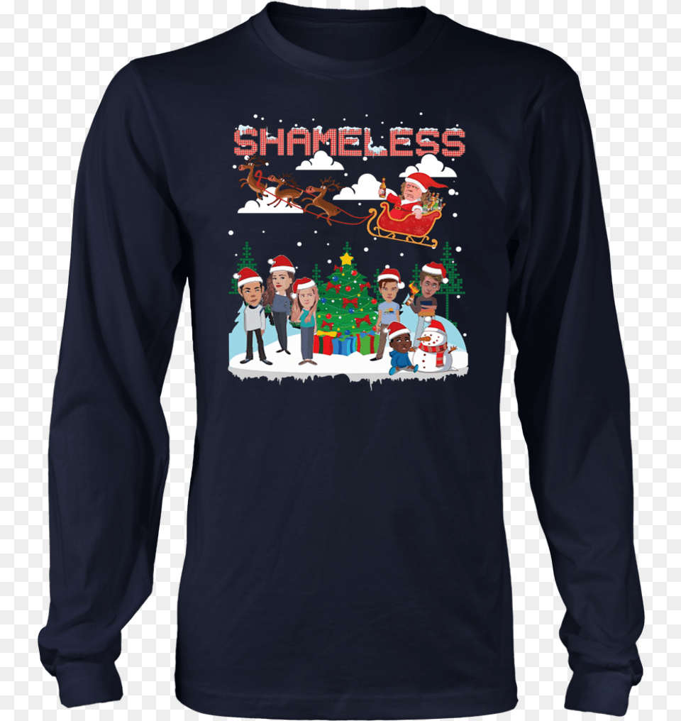 Christmas Shameless Frank And Liam Hemsworth T Shirt Tik Tok T Shirt, Clothing, Long Sleeve, Sleeve, T-shirt Png Image