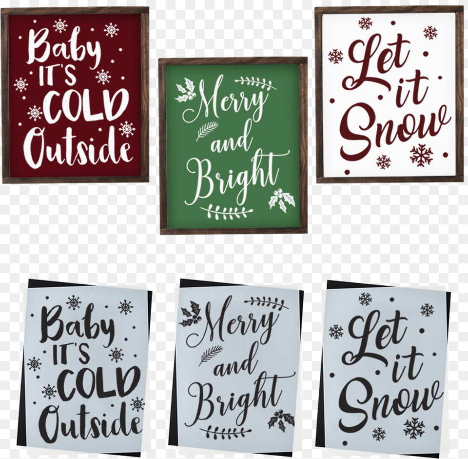 Christmas Sign Stencilsclass Calligraphy, Handwriting, Text, Blackboard Free Transparent Png