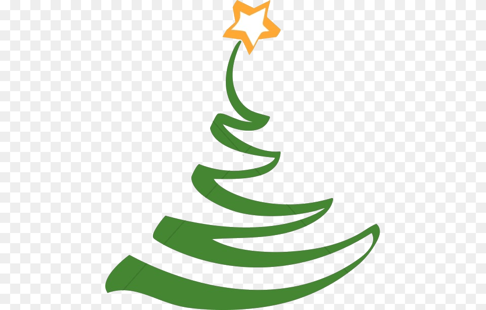 Christmas Simple Artistic Tree Clipart Religious Transparent Clipart Simple Christmas Tree, Star Symbol, Symbol, Plant Png