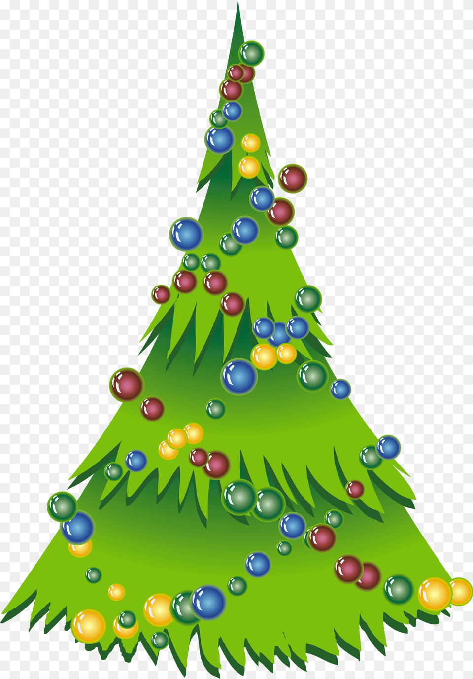 Christmas Simple Tree Clipart Simple Clipart Christmas Trees, Christmas Decorations, Festival, Green, Christmas Tree Free Png Download