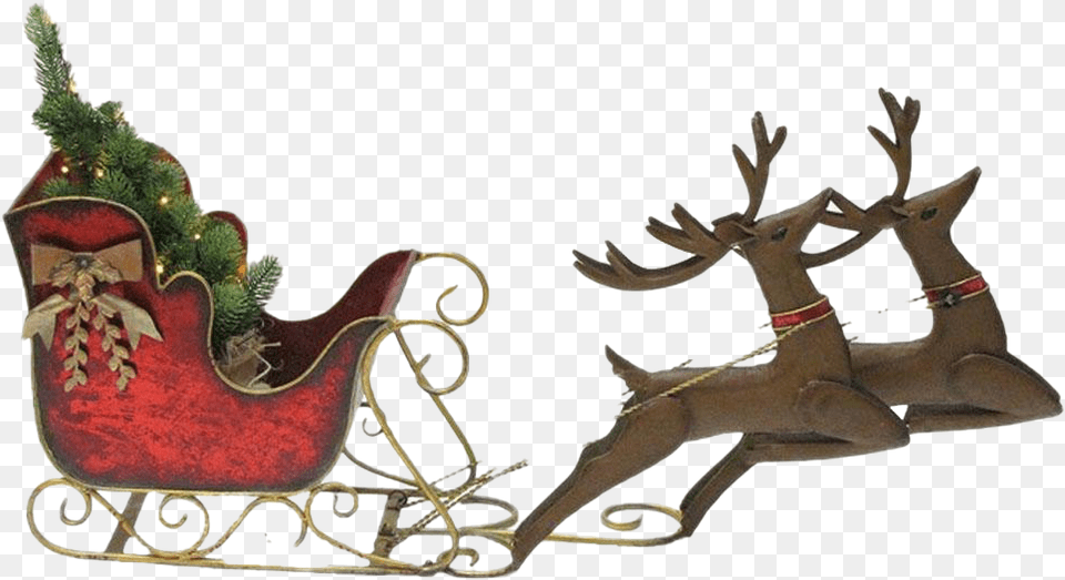 Christmas Sled Mart Christmas Day, Accessories, Animal, Deer, Mammal Png