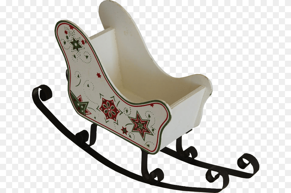 Christmas Sledge Transparent Background Christms Holly Transparent Background, Bed, Furniture, Cradle Free Png