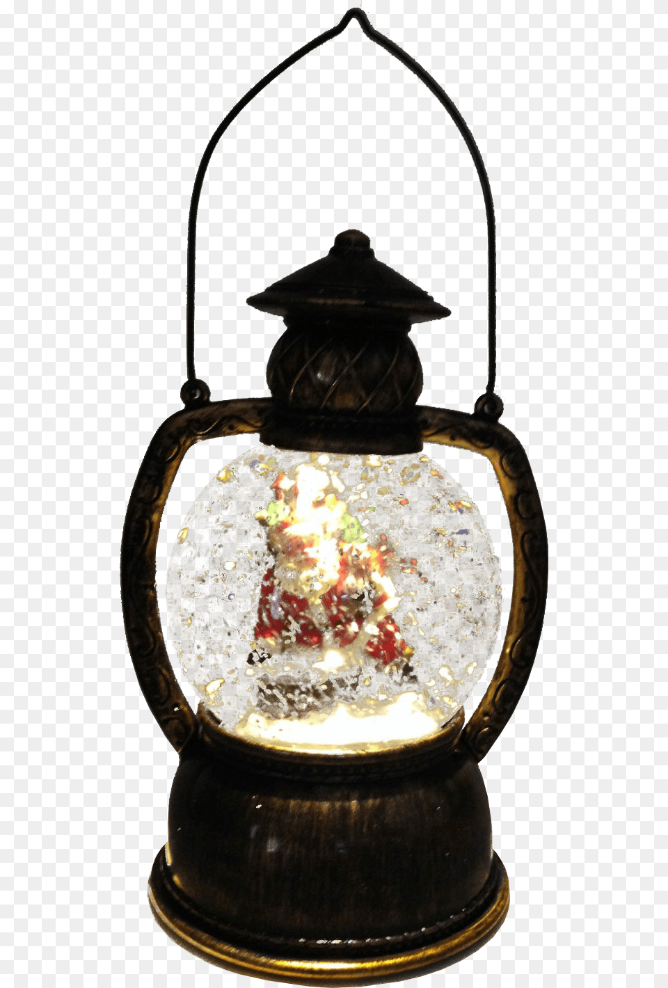 Christmas Snow Globe Lantern, Lamp Png