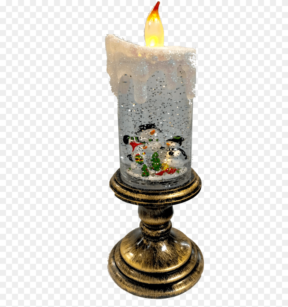 Christmas Snow Globes Brass, Candle, Festival, Hanukkah Menorah Free Png