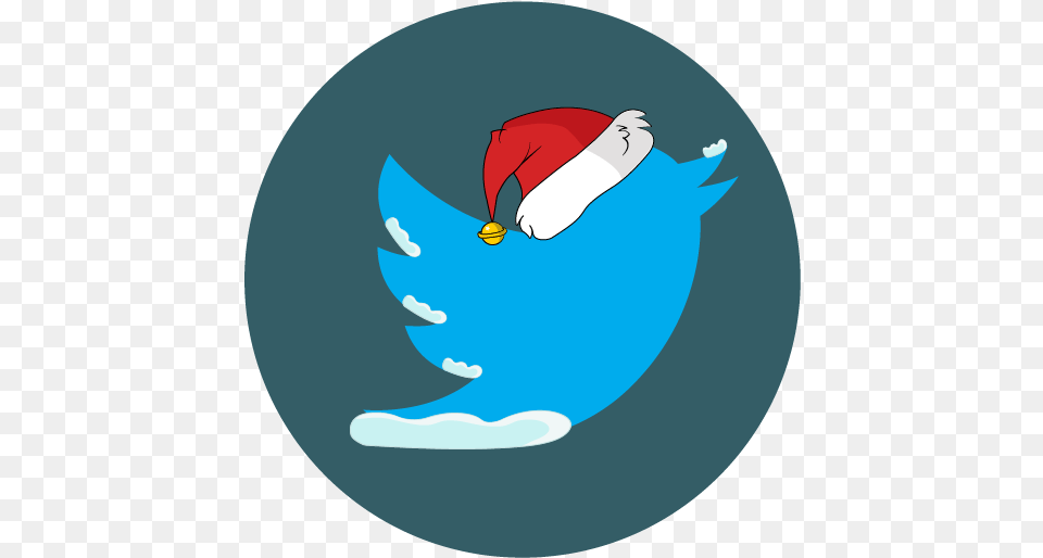 Christmas Snow Social Twitter Icon Christmas Twitter Logo Transparent, Water Sports, Water, Swimming, Leisure Activities Free Png Download