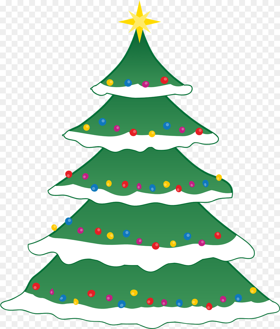 Christmas Snow Tree, Christmas Decorations, Festival, Christmas Tree, Animal Png Image