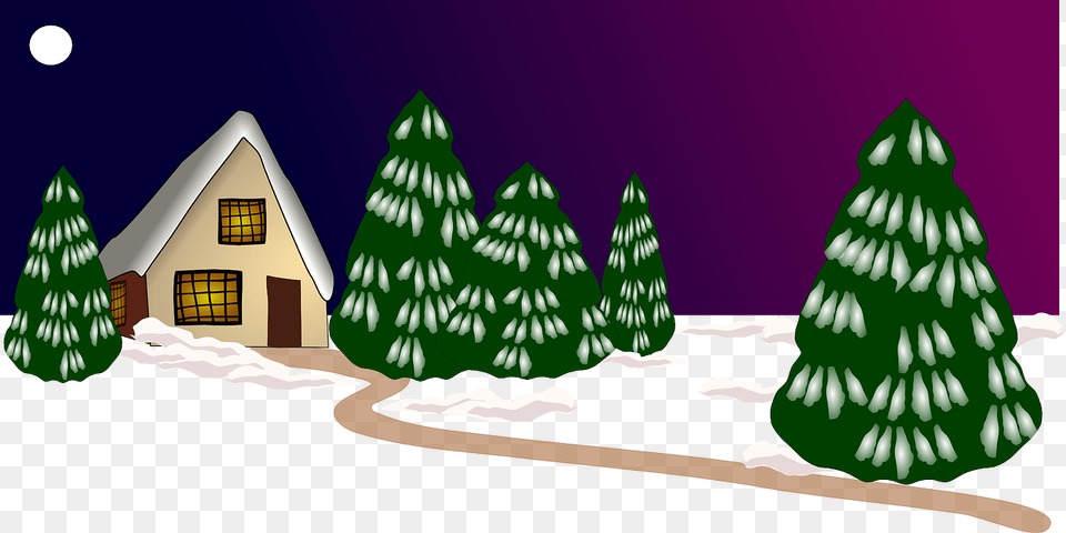 Christmas Snow Vektor Musim Dingin, Tree, Plant, Pine, Fir Free Png Download