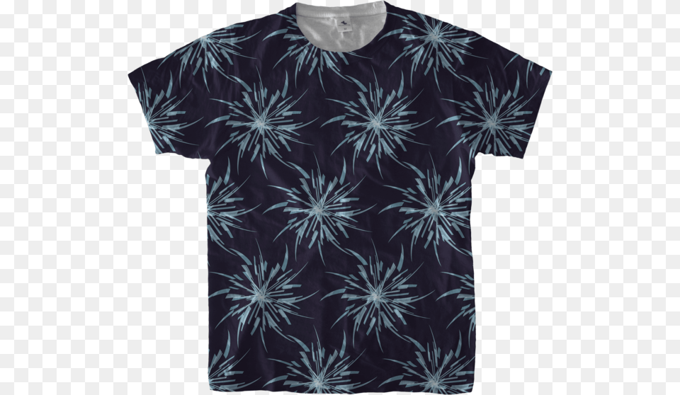 Christmas Snowflakes T Shirts By Daniel Bevis Blouse, Clothing, T-shirt, Beachwear, Dye Free Png Download