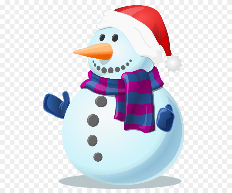 Christmas Snowman Clip Art Clip Art, Nature, Outdoors, Snow, Winter Free Png Download
